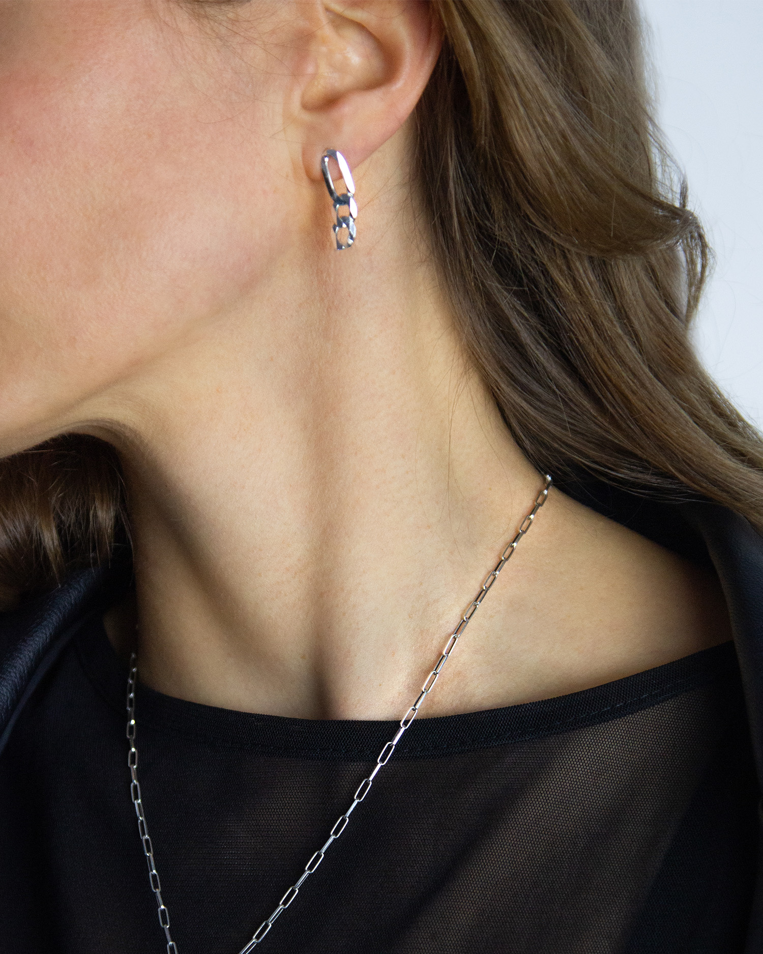 AYA Oval earrings - gold - Image 2