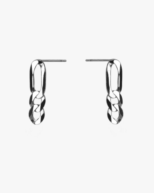 AYA Oval earrings - silver