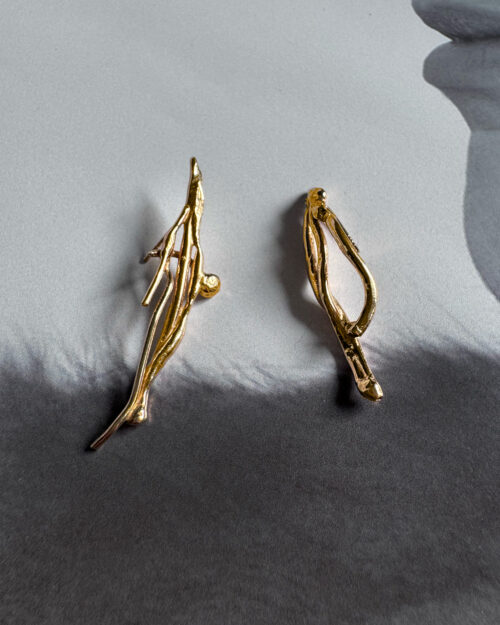 FUSE · kolczyki No.10 - asymetryczna para