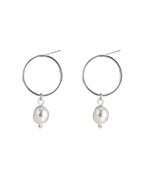Kolczyki Ivory Pearl · silver