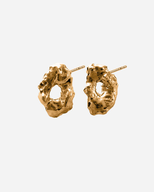 Kolczyki Hollow · gold